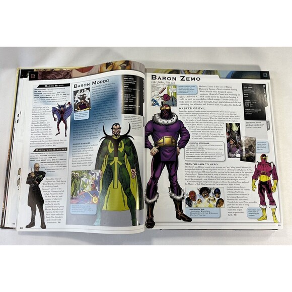 The Marvel Comics Encyclopedia: A Complete Guide to the Characters of the Marvel - Picture 11 of 12